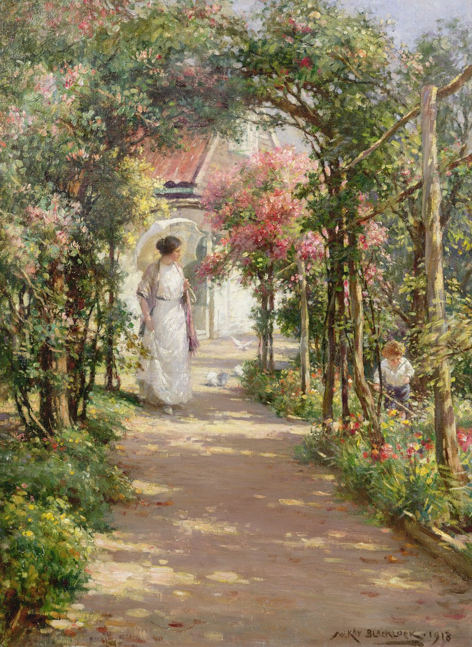 Nyár, 1918 alkotó: William Kay Blacklock