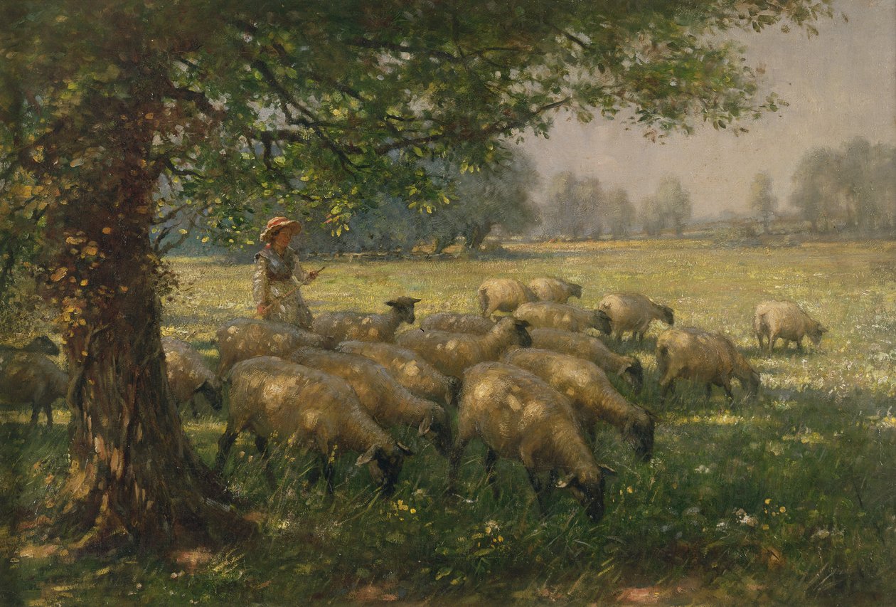 A Pásztorlány alkotó: William Kay Blacklock