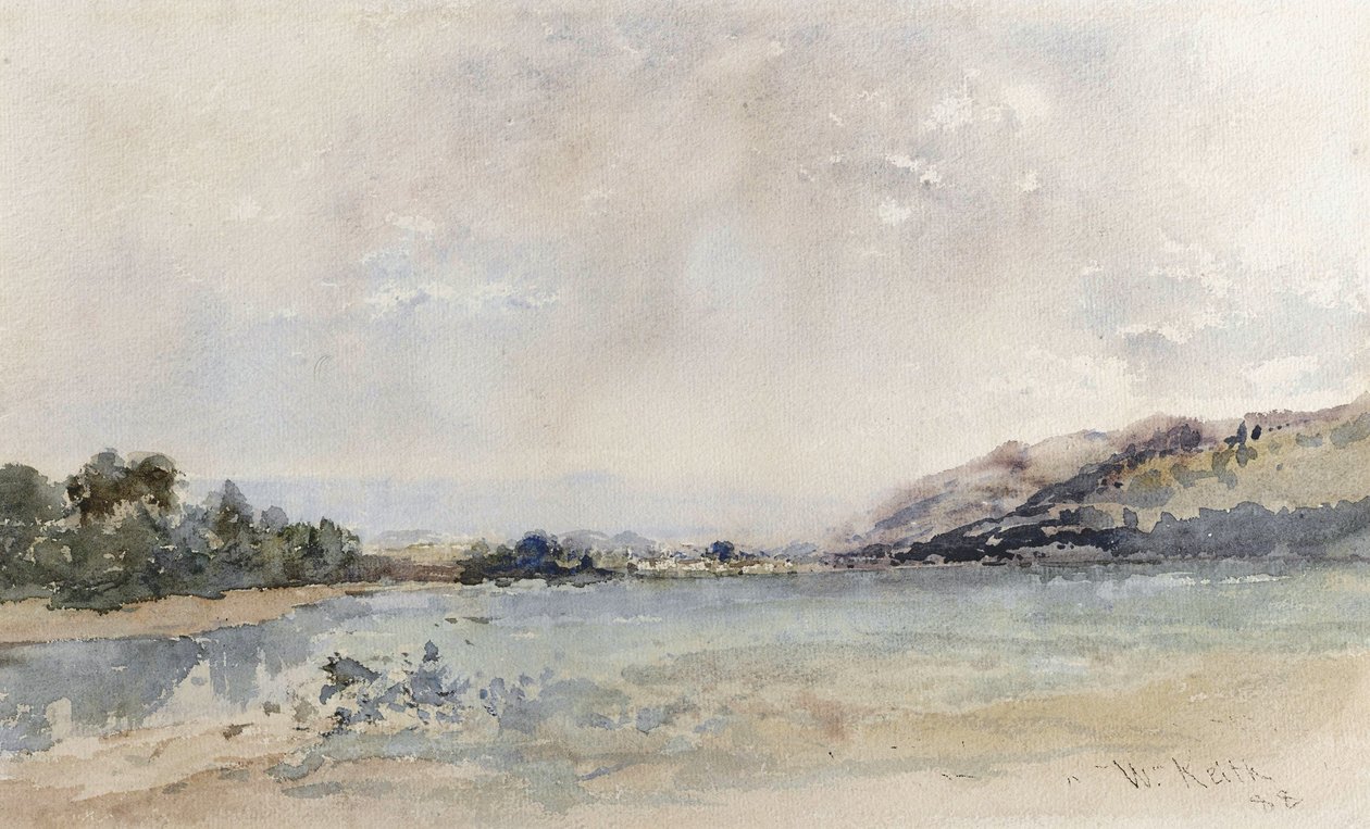 San Francisco Bayn közelében alkotó: William Keith