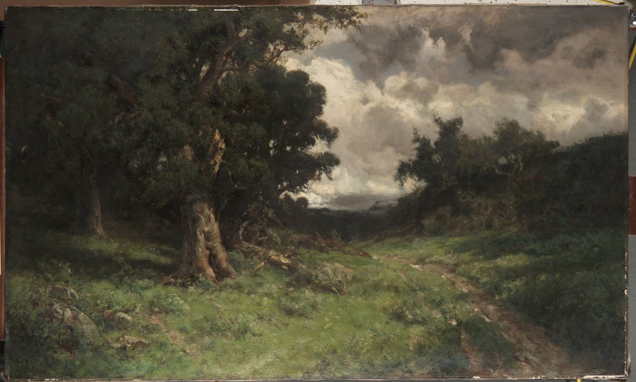 A vihar után, 1899 alkotó: William Keith