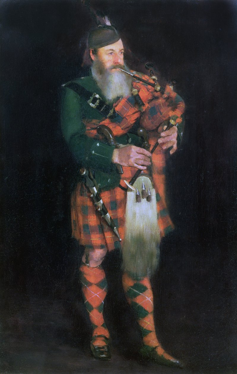 Egy Piper, 1885 alkotó: William Kennedy