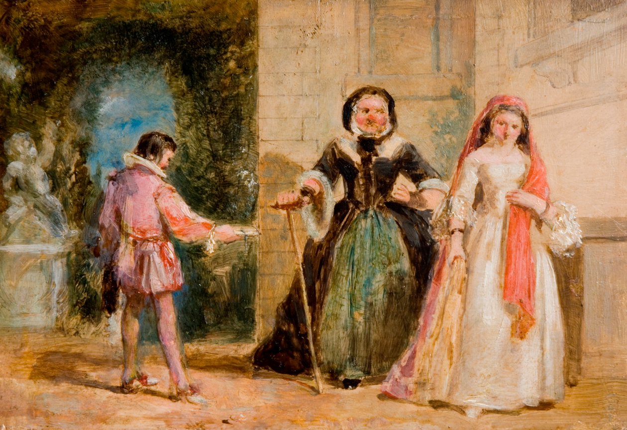 Jelenet Shakespeare-ből alkotó: William Knight Keeling
