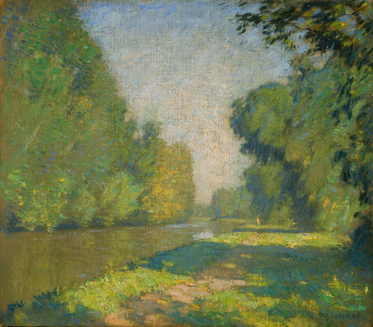 A vontatóút alkotó: William L. Lathrop