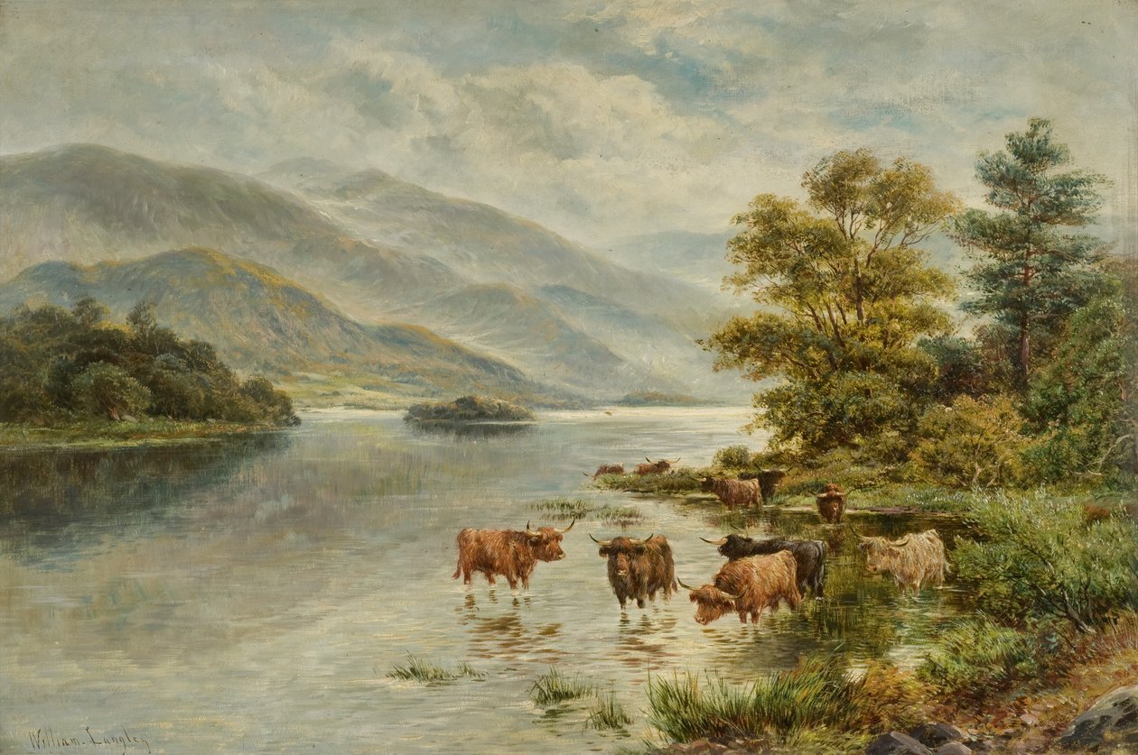 Loch Etive alkotó: William Langley