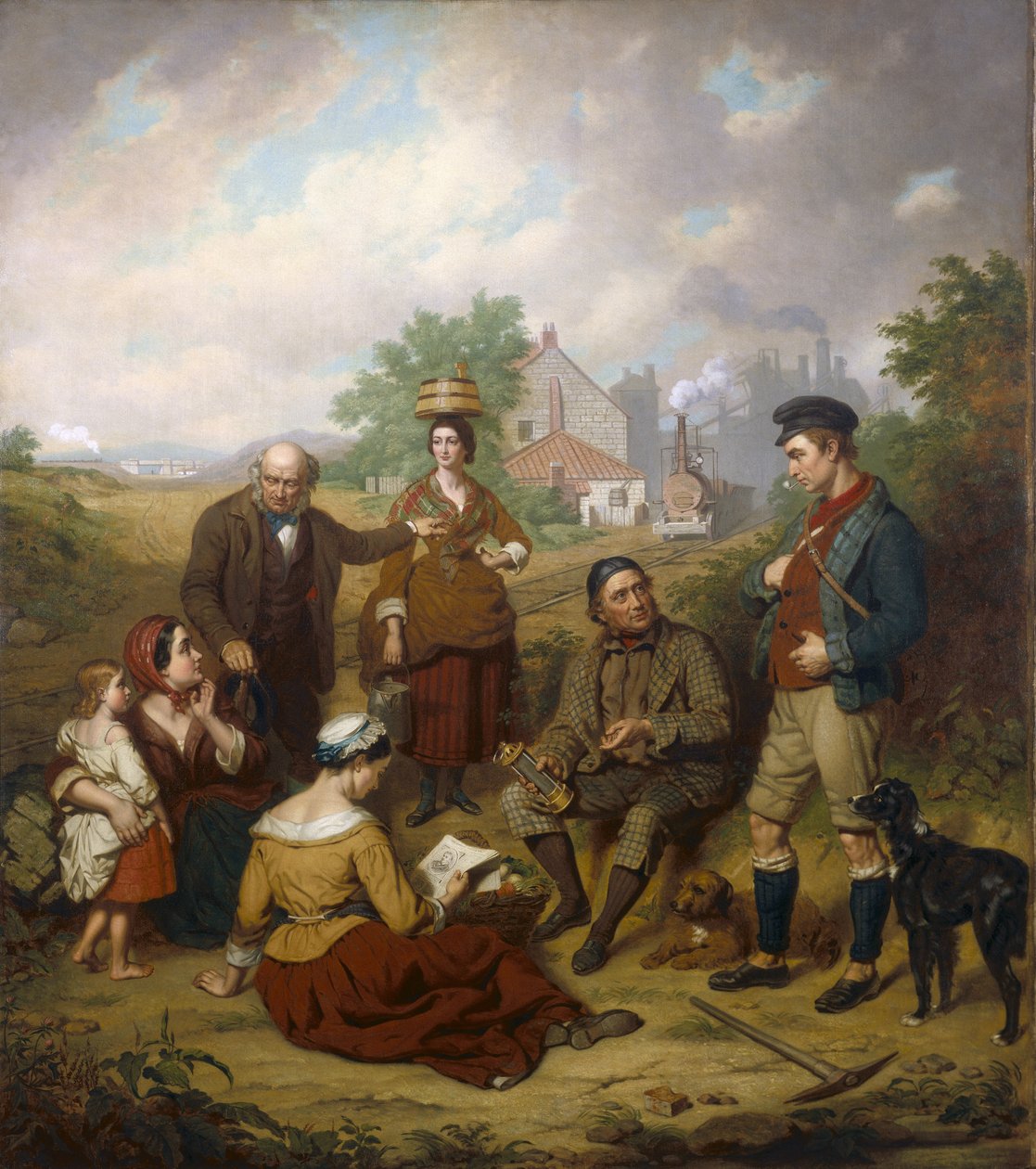 A mozdony szülőhelye, 1861 alkotó: William Lucas