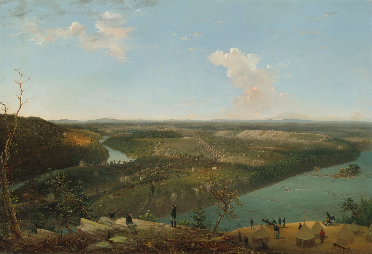 Maryland Heights: Harpers Ferry ostroma, 1863 alkotó: William MacLeod