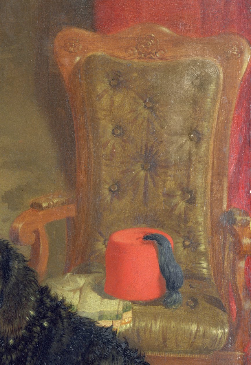 Mesterszéke által, 1850 (panel) (a 77804 részlete) alkotó: William Malbon