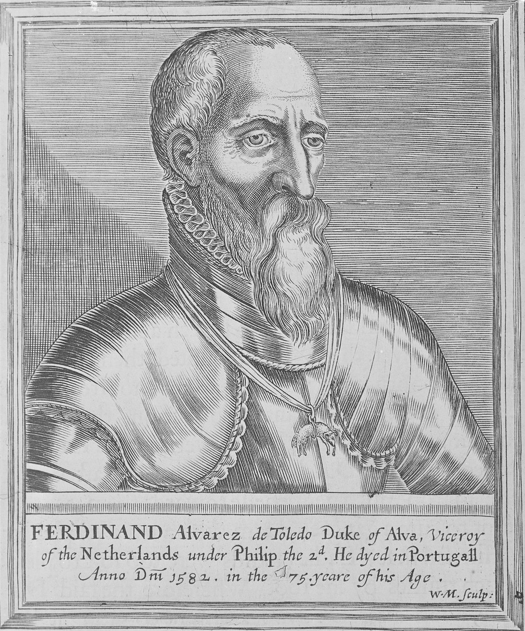 Fernando Alvarez de Toledo, Alba 3. hercege alkotó: William Marshall