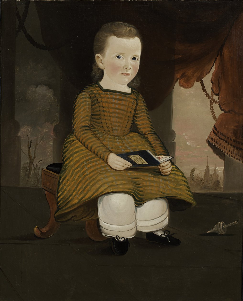 Kisgyermek Maine-ből, 1846 alkotó: William Matthew Prior