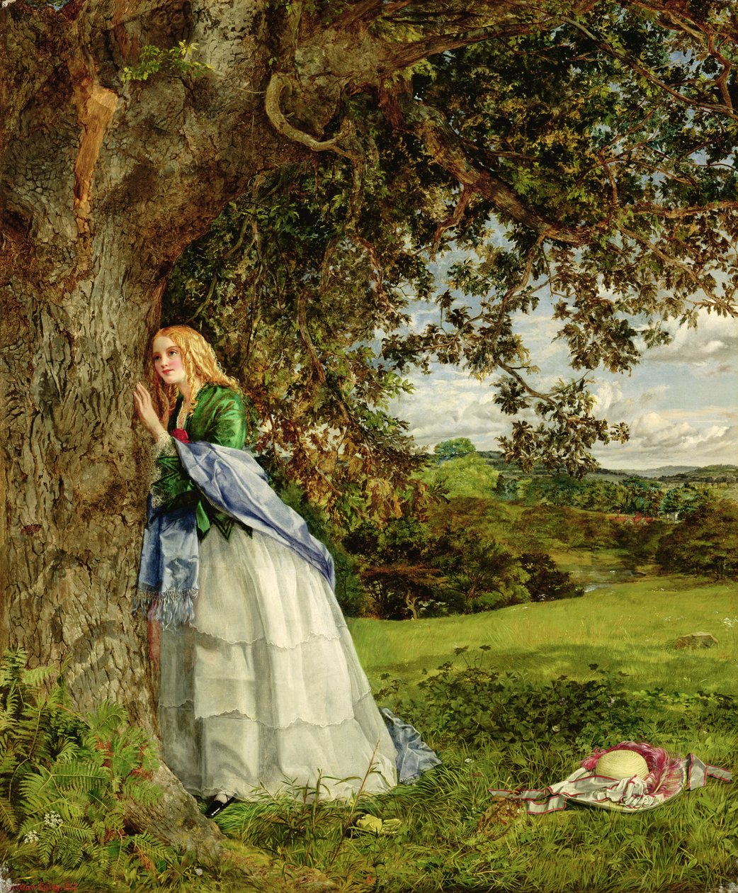 A beszélő tölgy, 1857 alkotó: William Maw Egley