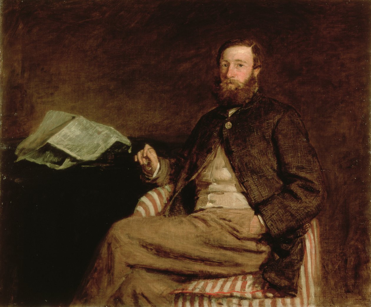 W. Campbell portréja Esq. alkotó: William McTaggart