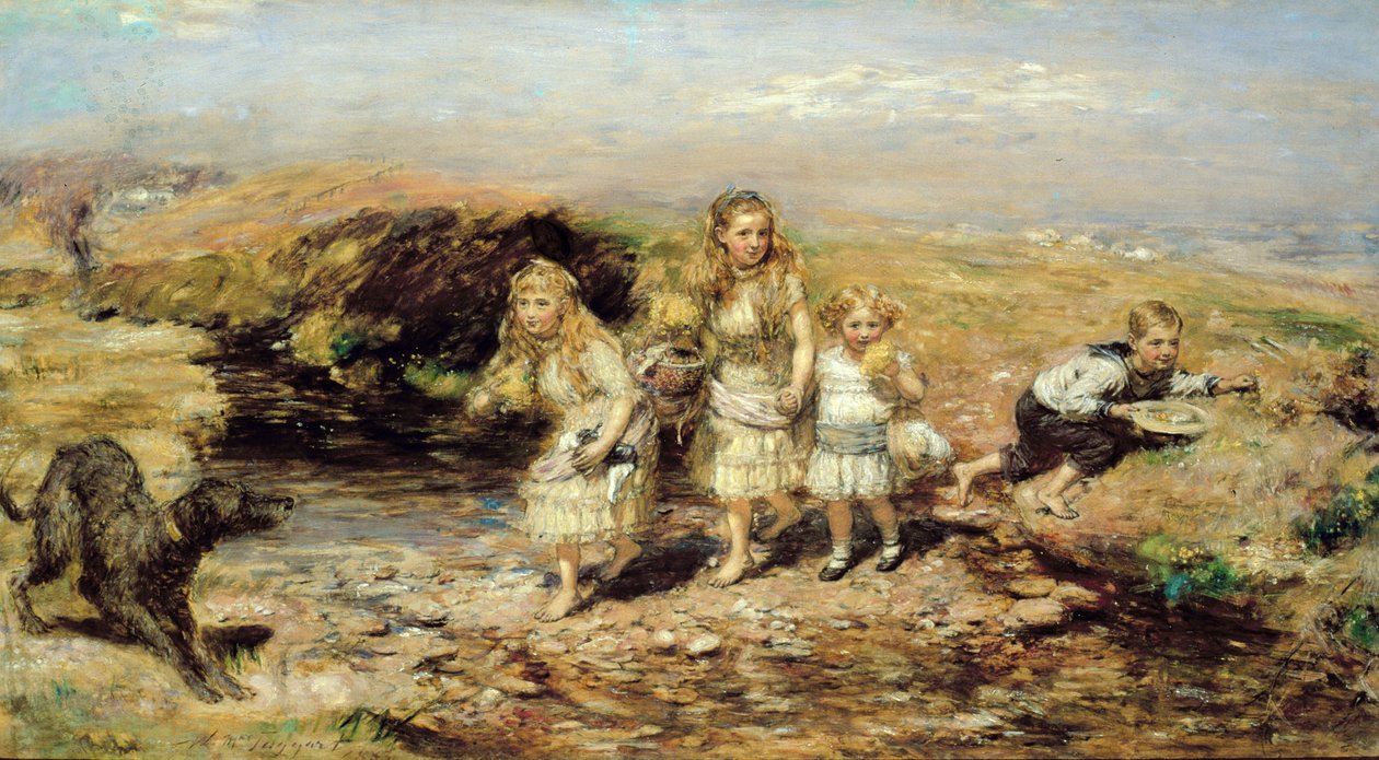 A kaland, 1883 alkotó: William McTaggart