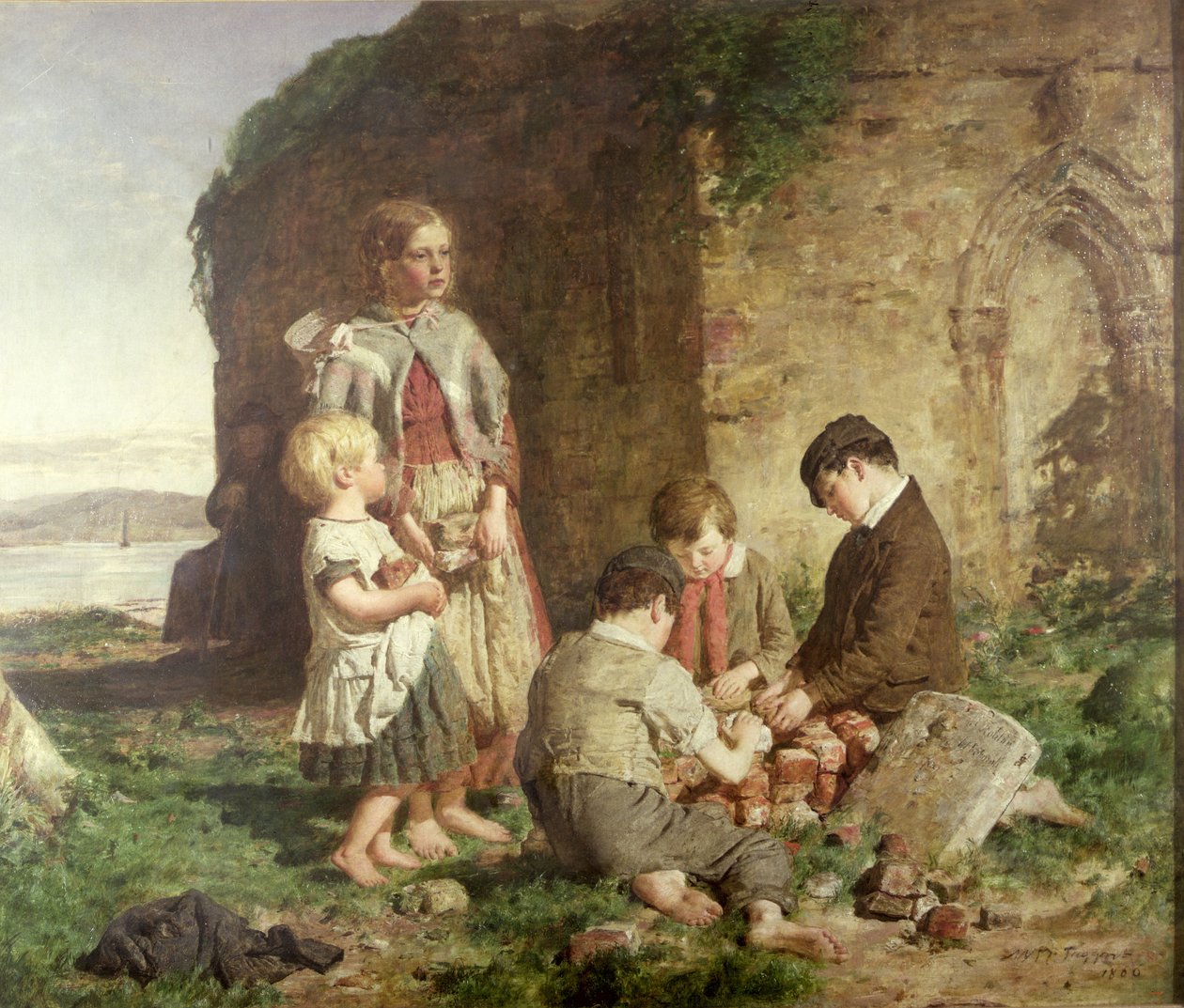Múlt és jelen, 1860 alkotó: William McTaggart