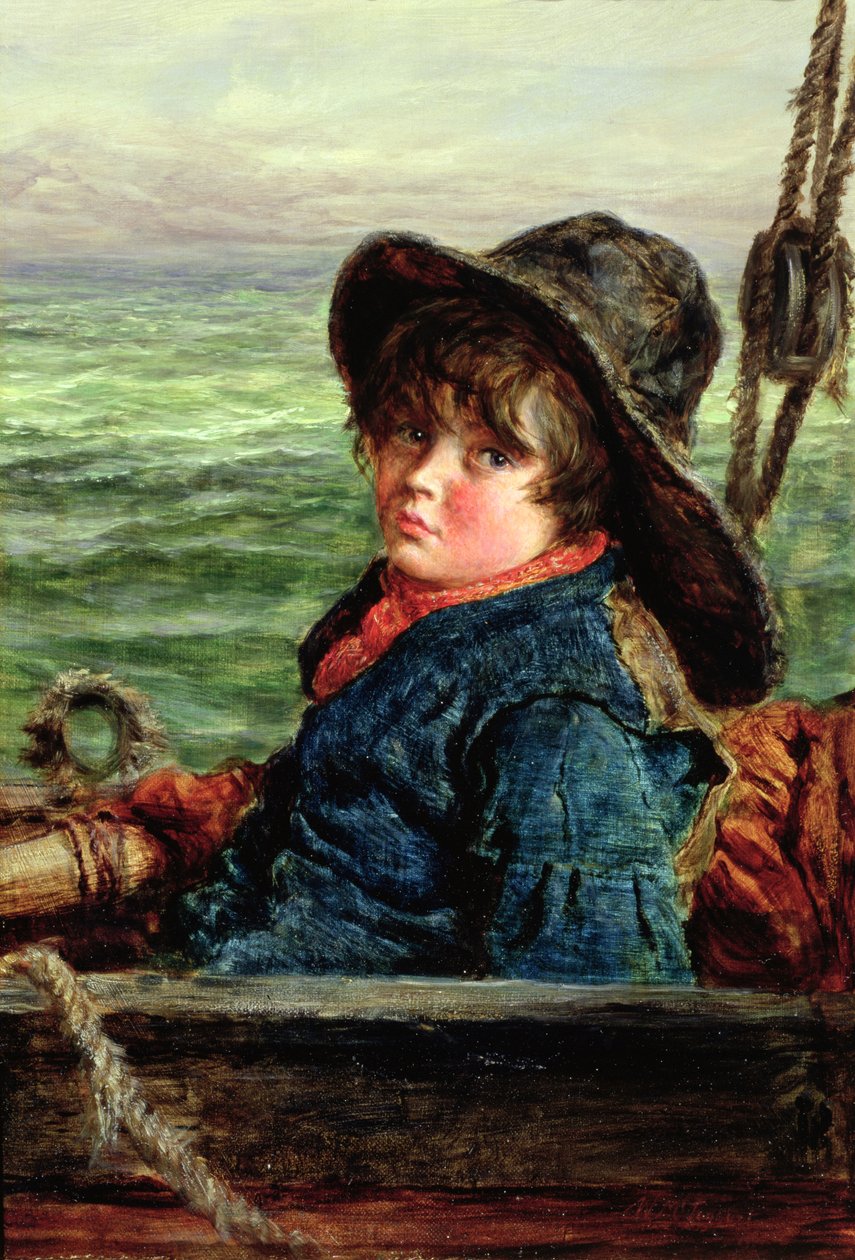 Fiatal halászfiú, 1862 körül alkotó: William McTaggart