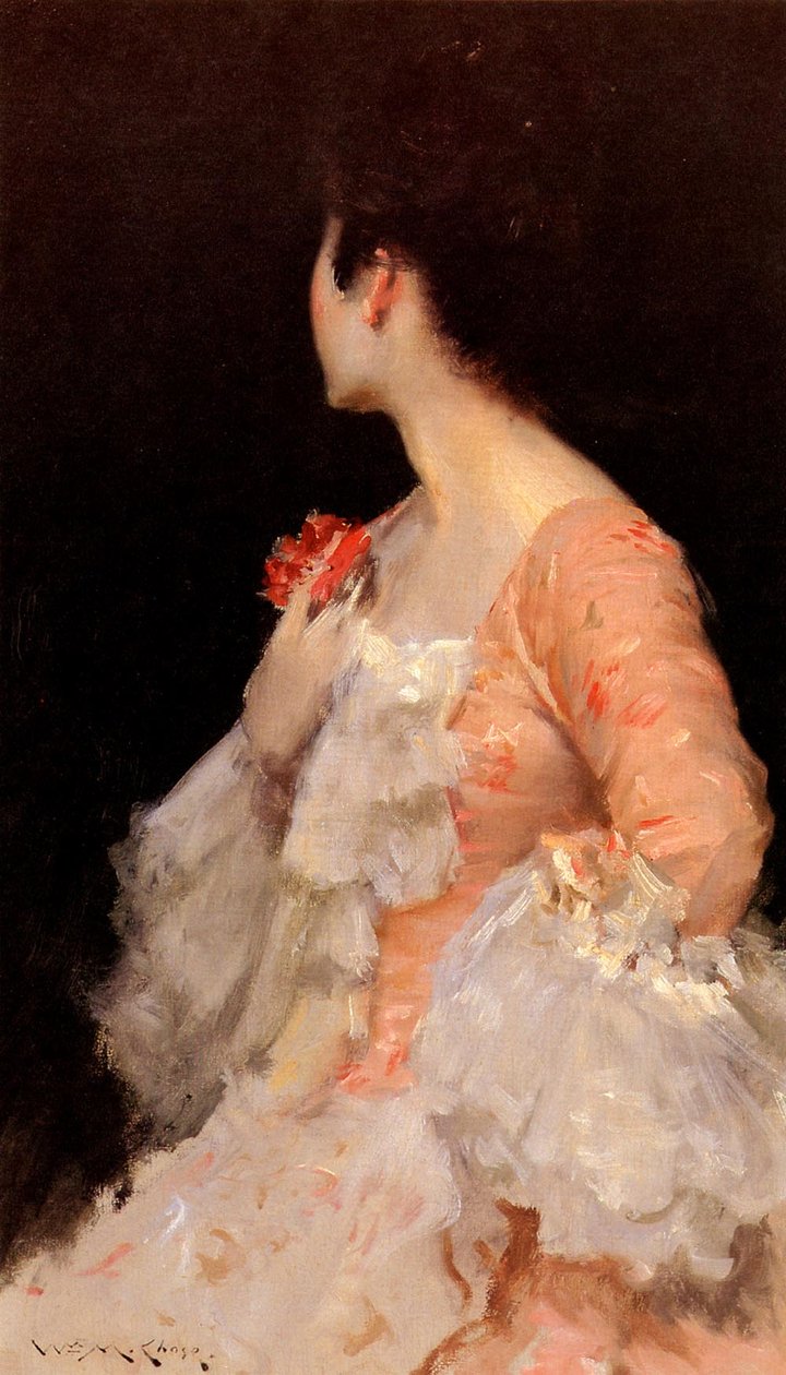 Egy Ladyn portréja alkotó: William Merritt Chase