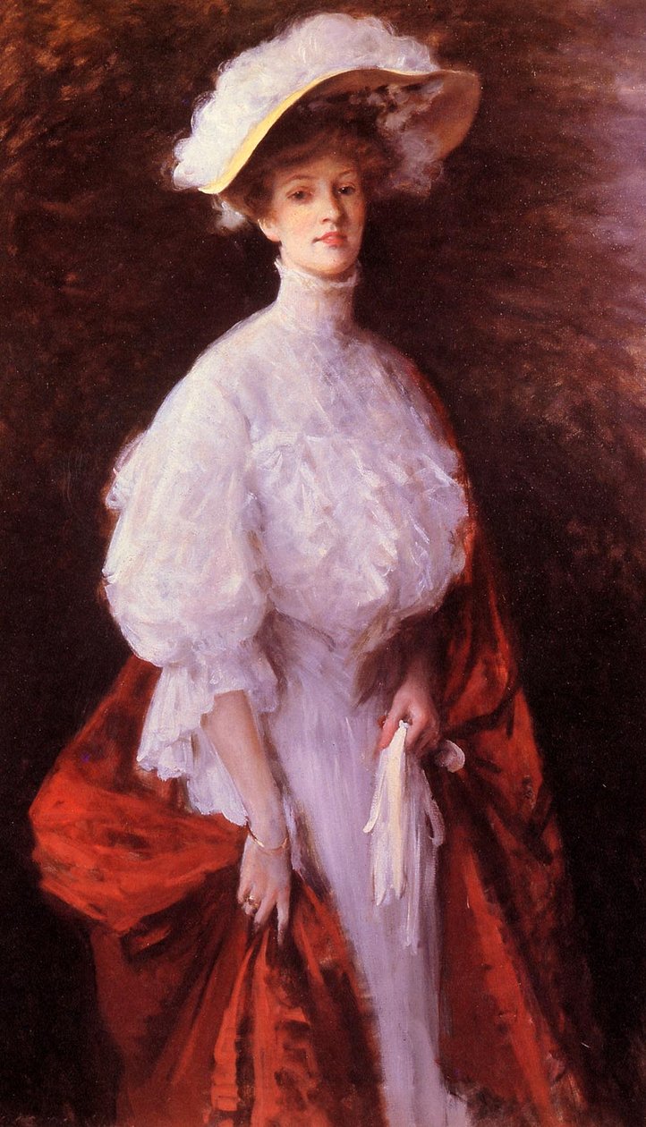 Miss Frances portréja alkotó: William Merritt Chase
