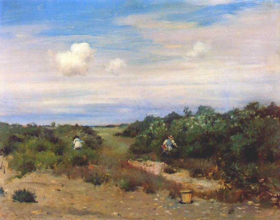 Shinnecock Hills, Long Island alkotó: William Merritt Chase
