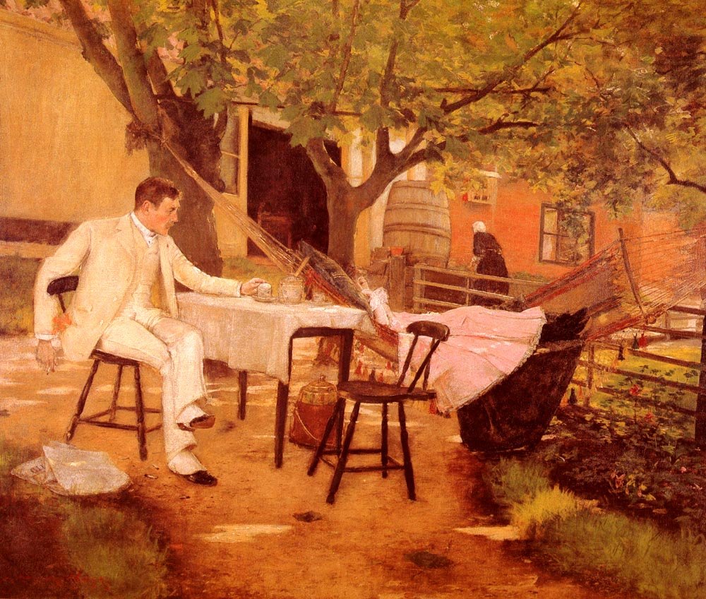 Napfény és árnyék alkotó: William Merritt Chase
