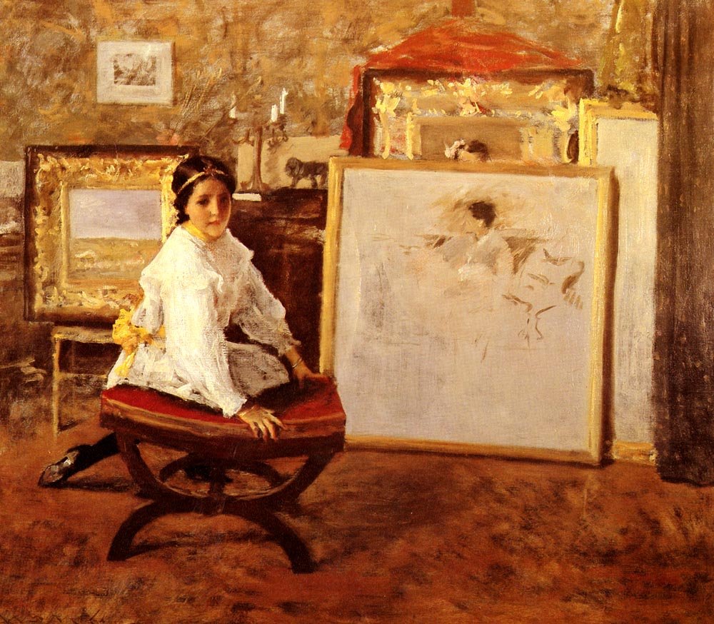 Beszélt Hozzám? alkotó: William Merritt Chase