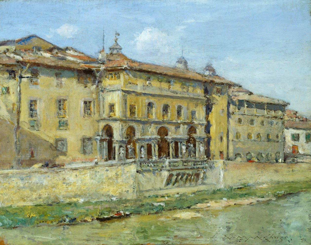 Firenze alkotó: William Merritt Chase