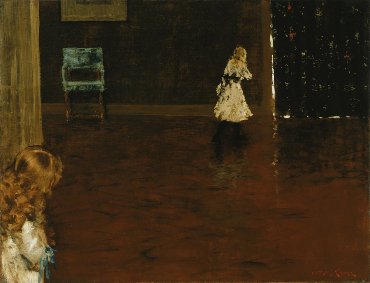 Bújócska alkotó: William Merritt Chase