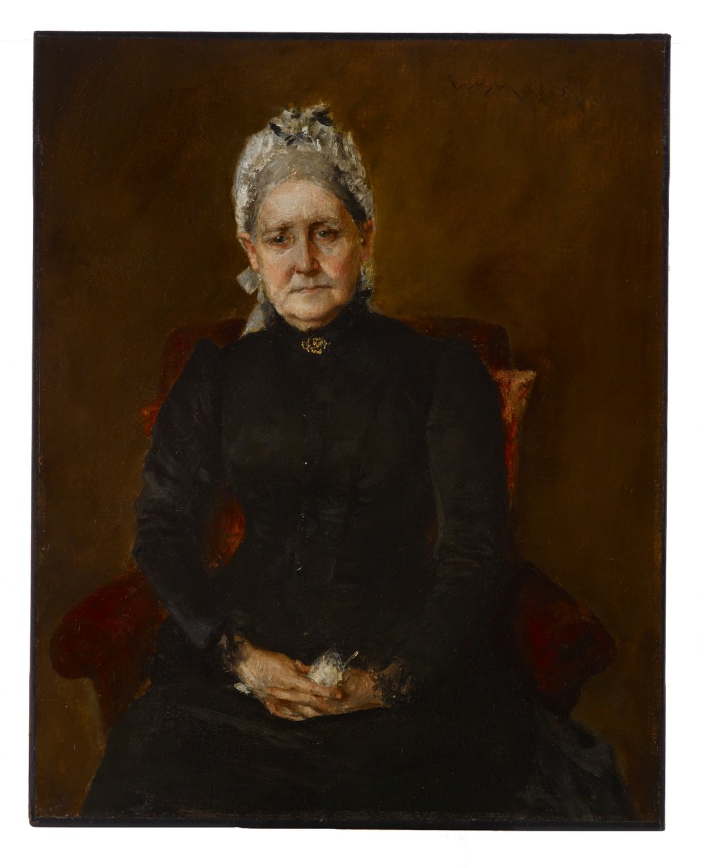 Anyám portréja (Sarah Swaim Chase) alkotó: William Merritt Chase