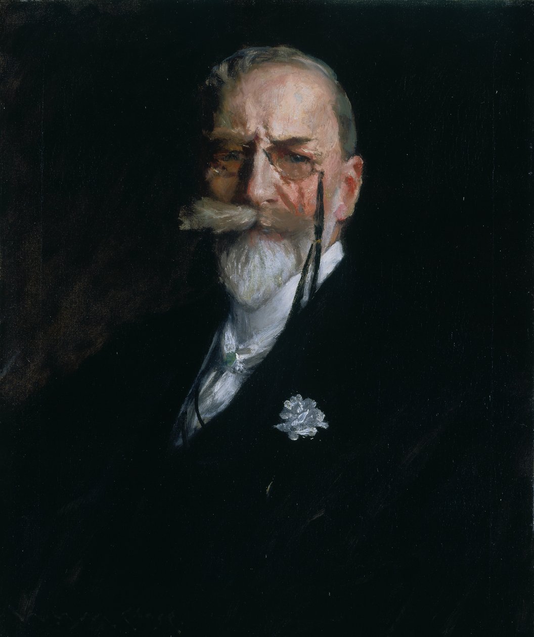Önarckép, 1914 körül alkotó: William Merritt Chase