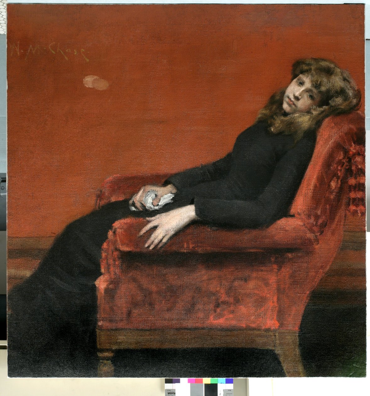 Az ifjú árva alkotó: William Merritt Chase