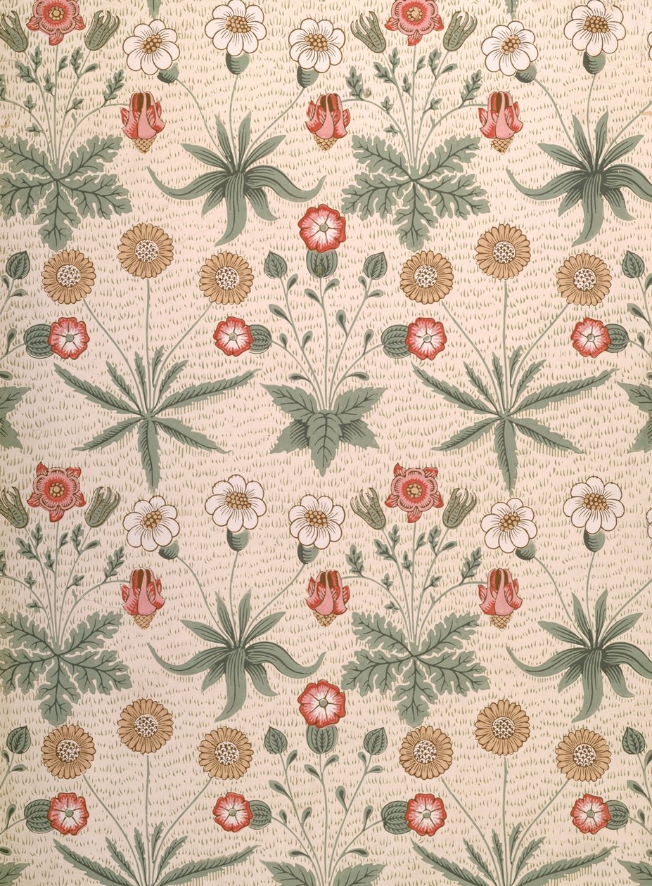 Daisy, az első Morris tapétatervezés, 1864 alkotó: William Morris