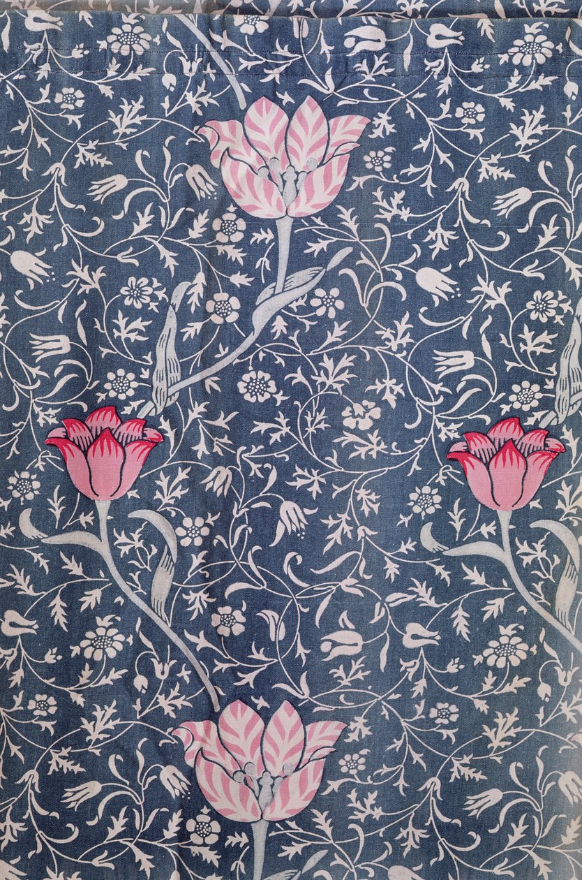 "Medway" minta, 1885 (nyomtatott pamut) alkotó: William Morris