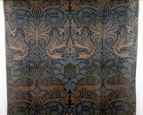 Páva és sárkány, 1878 (szőtt gyapjú) (a részleteket lásd: 136479) alkotó: William Morris