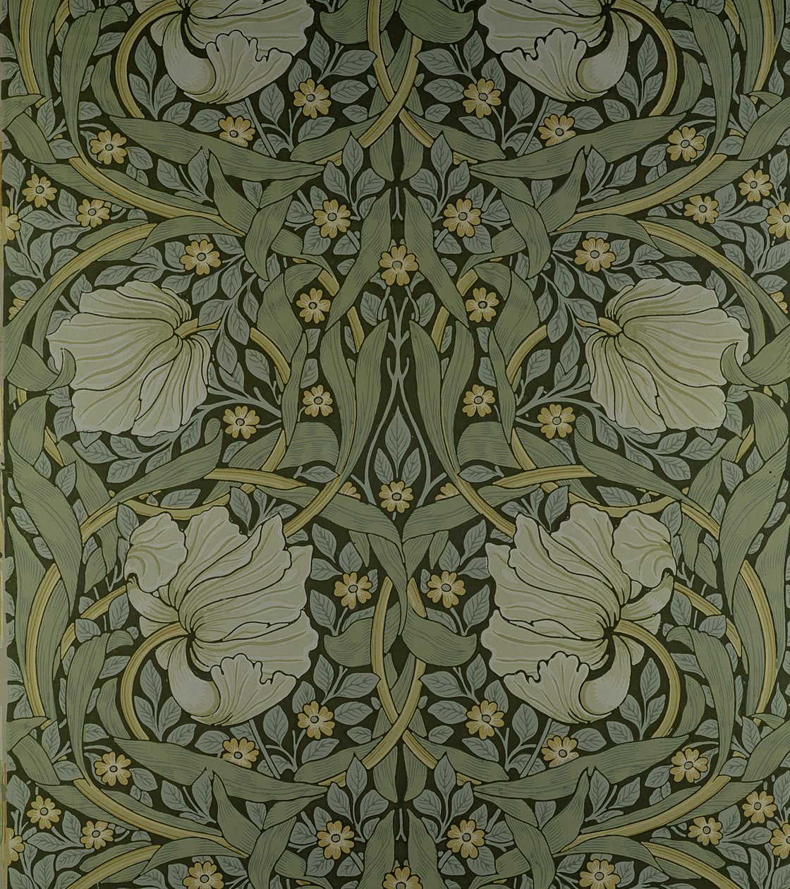 "Pimpernel" tapéta, 1876 alkotó: William Morris