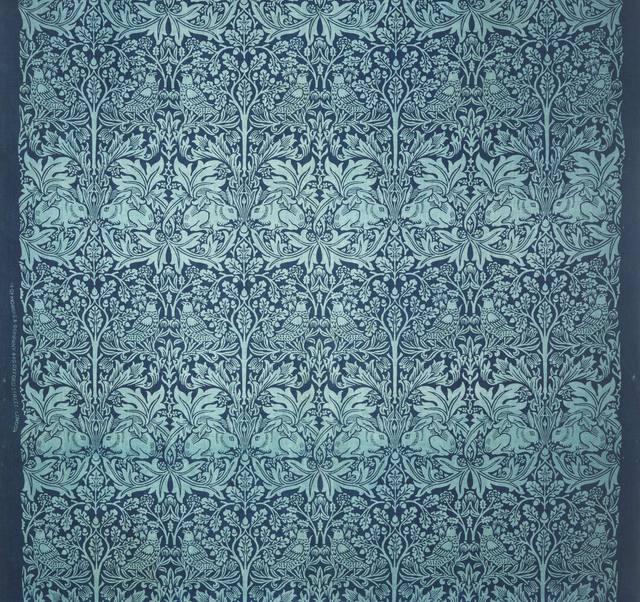 Nyomtatott textil- Brer Rabbit alkotó: William Morris