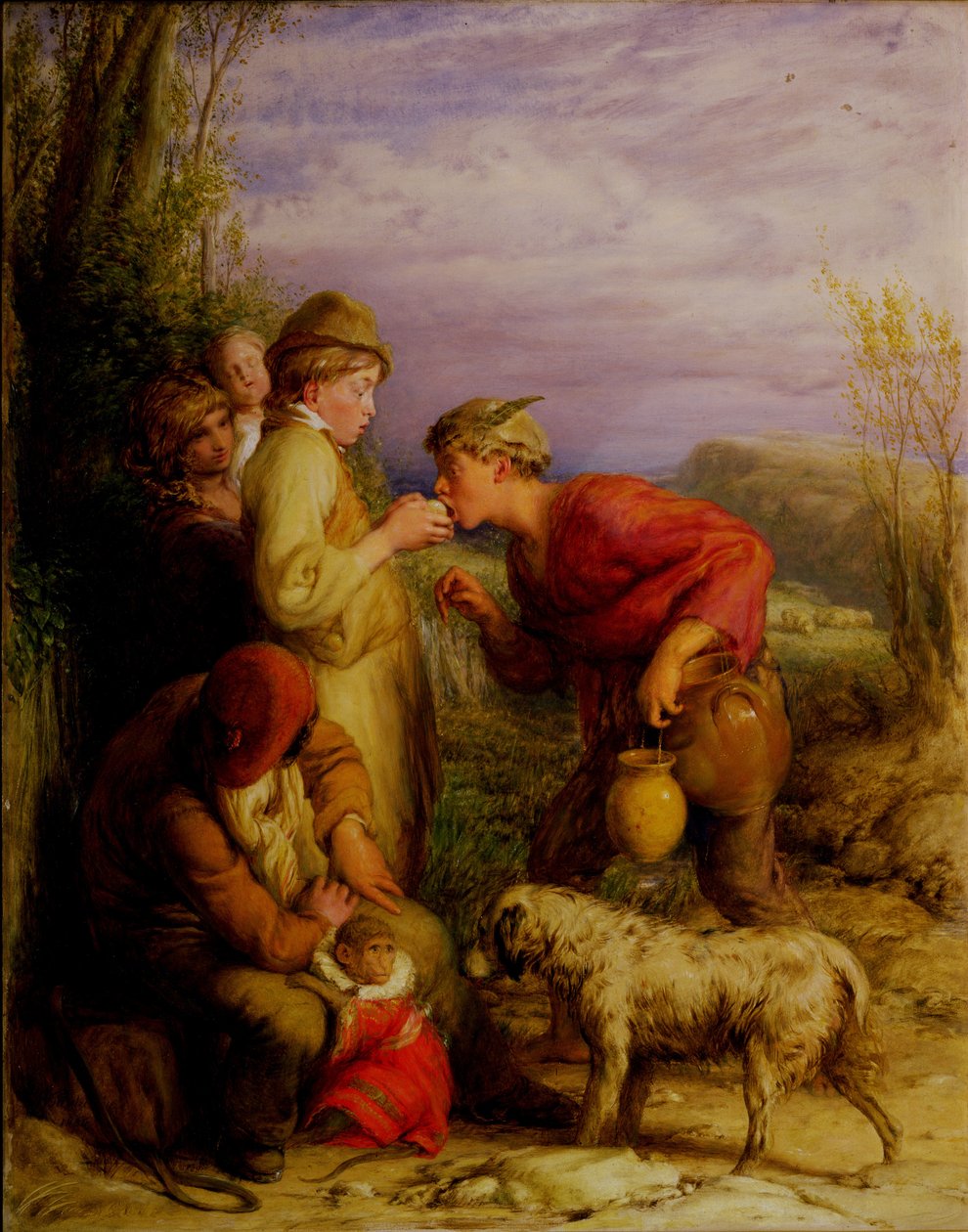 Egy falatot adni alkotó: William Mulready