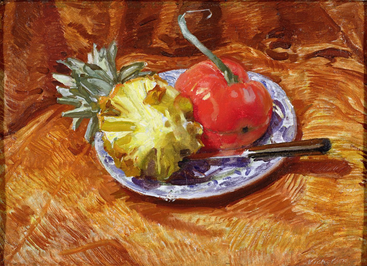 Ananász és paradicsom alkotó: William Nicholson