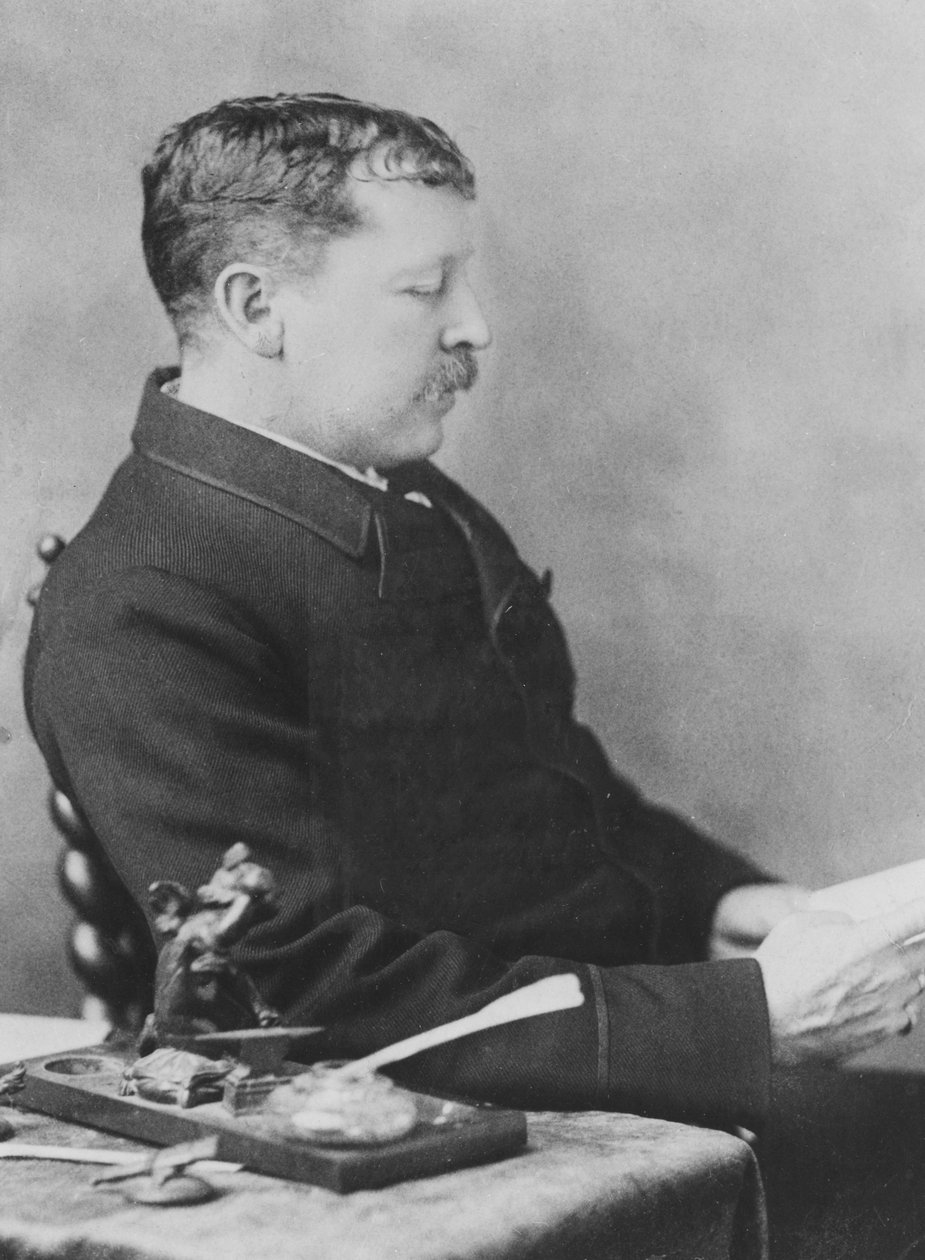 Thomas Bailey Aldrich portréja alkotó: William Notman