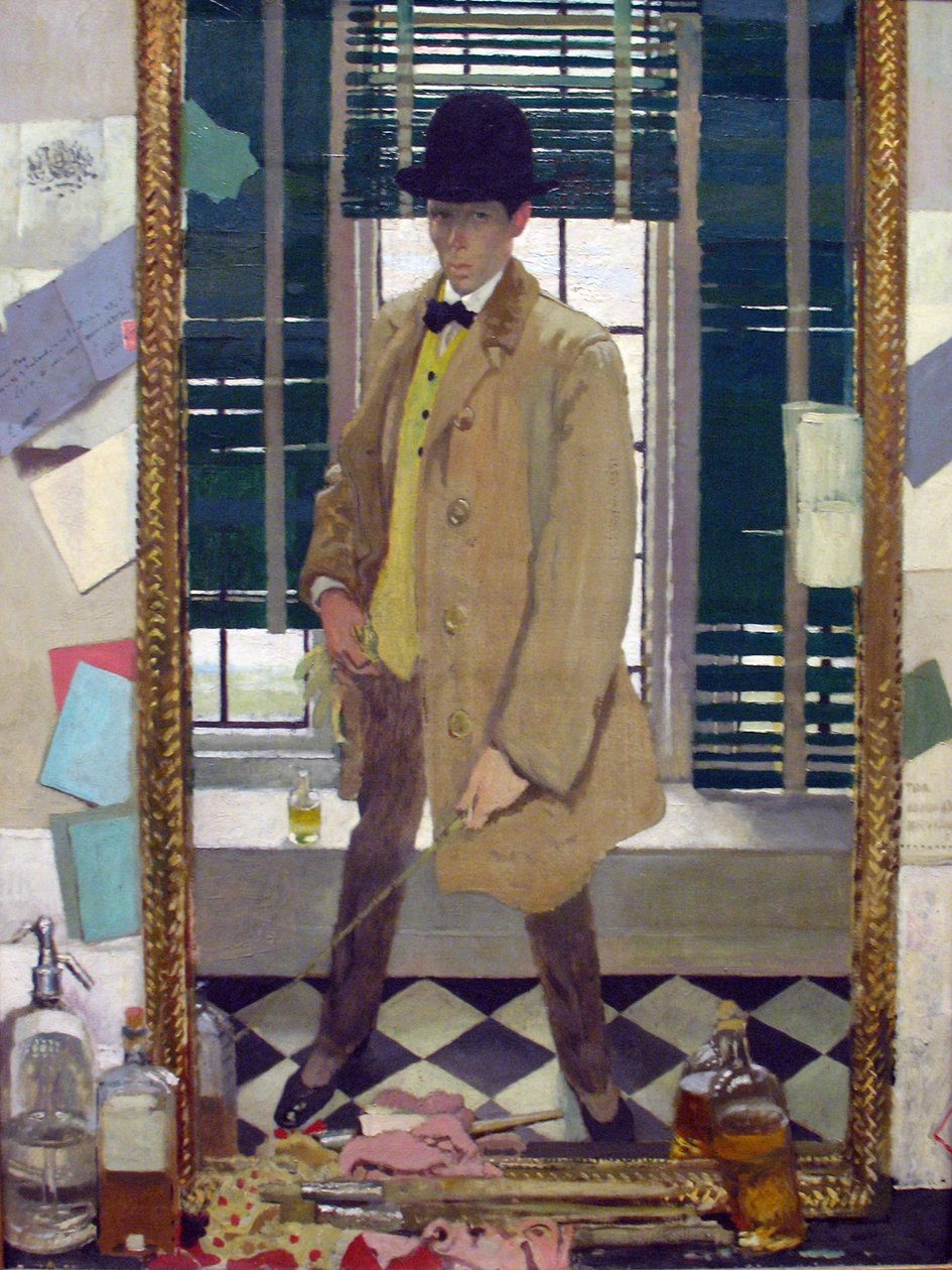 Önarckép német: Selbstportrait In alkotó: William Orpen