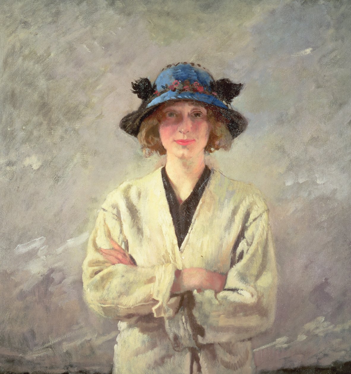 Lány fehér ruhában alkotó: William Orpen