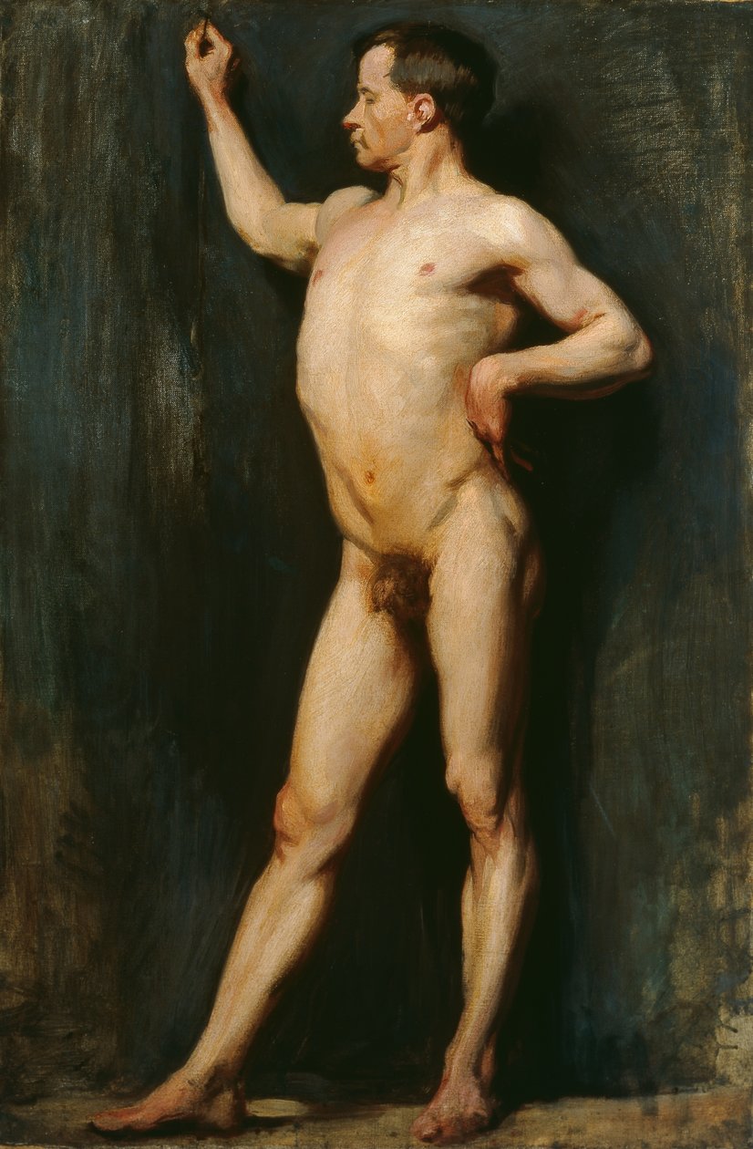 Férfi figura álló, 1899 alkotó: William Orpen