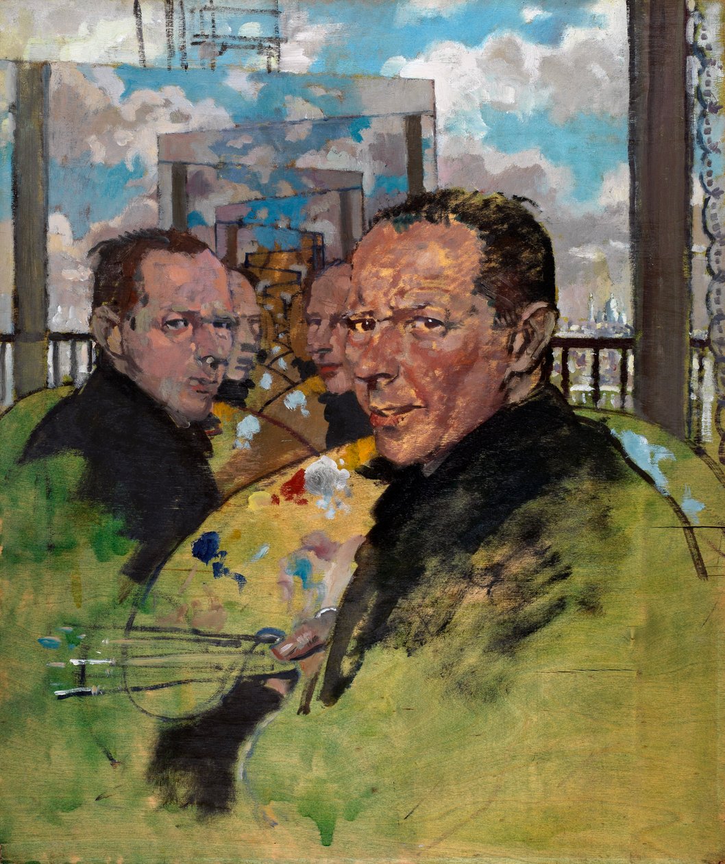 Önarckép, 1924 körül alkotó: William Orpen