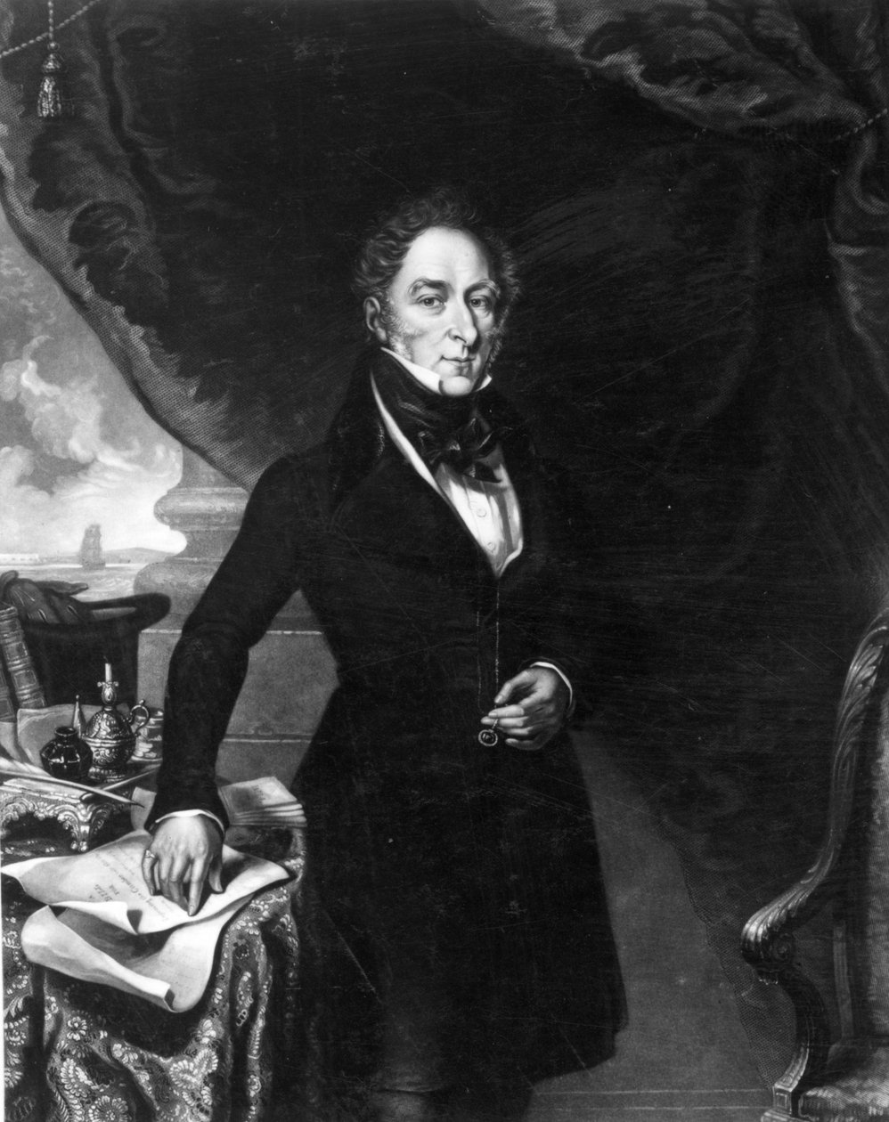Sir George Staunton, 1839 alkotó: William Overend Geller