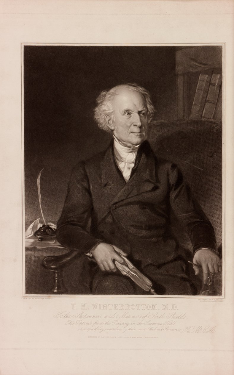 Thomas Masterman Winterbottom alkotó: William Overend Geller