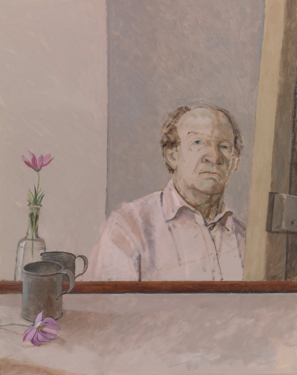 Önarckép bögrével, 2009 alkotó: William Packer