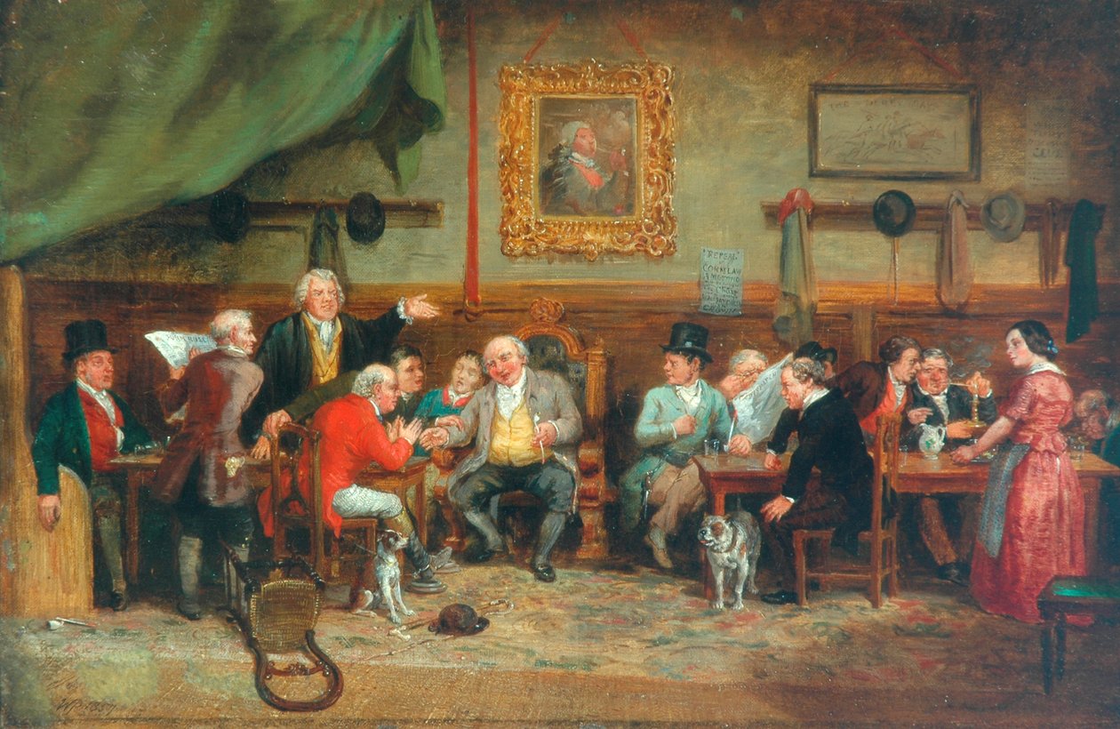 Politikai különbségek, 1857 alkotó: William Parrott