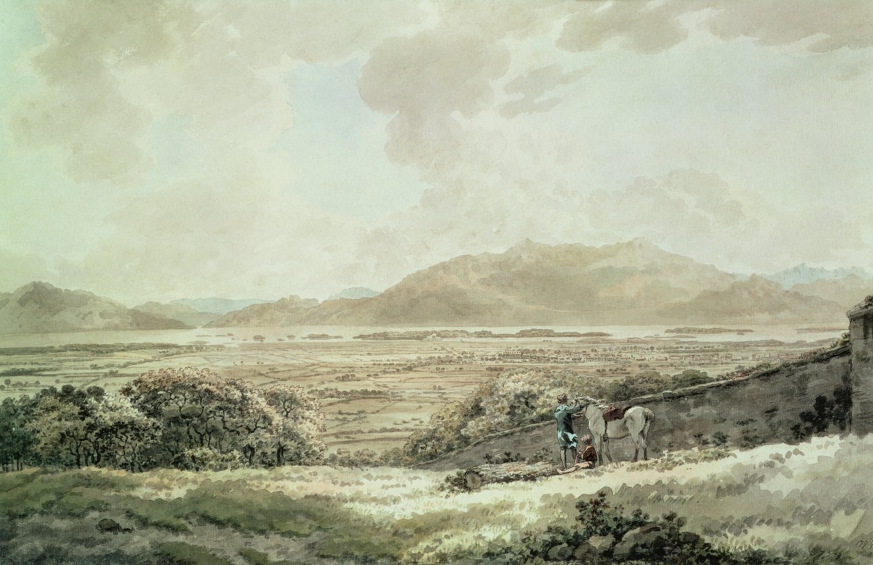 Killarney és Lake alkotó: William Pars