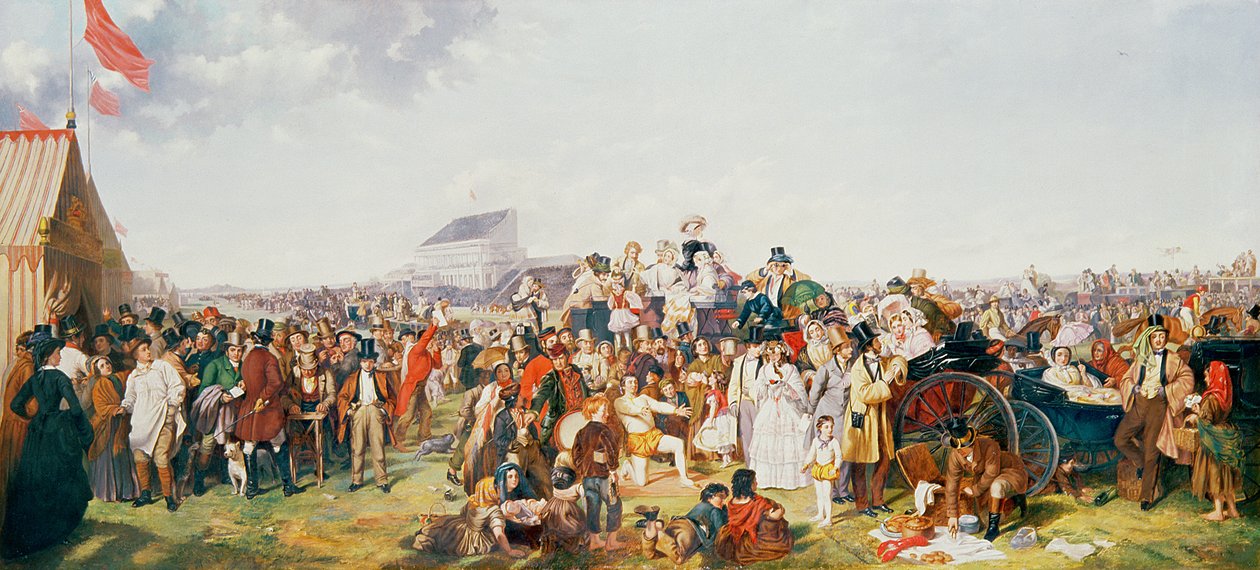 Derby nap alkotó: William Powell Frith