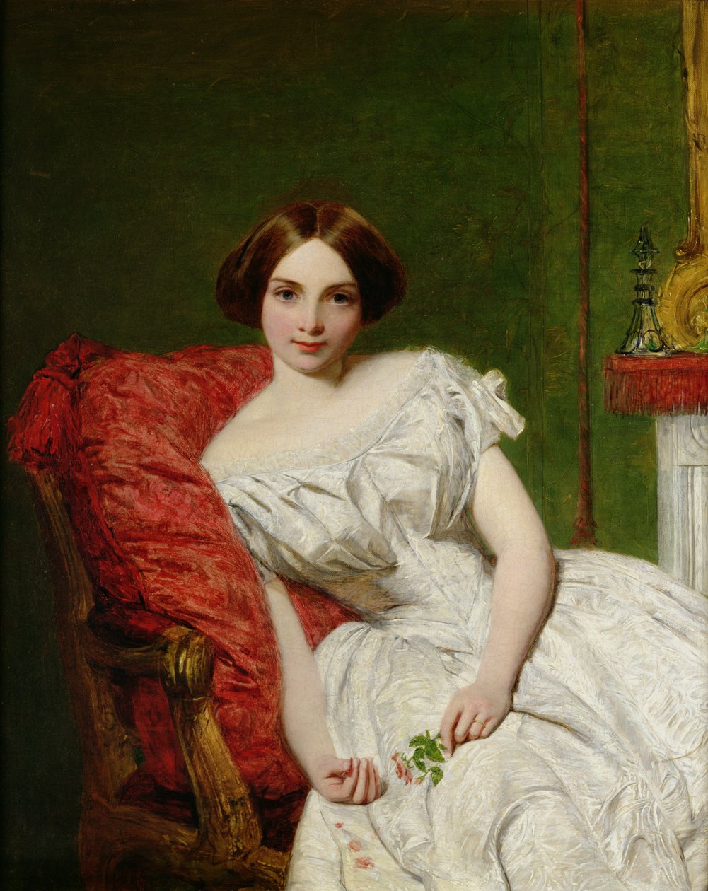 Annie Gambart portréja alkotó: William Powell Frith