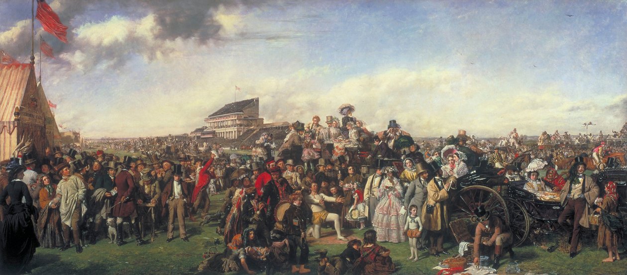 A Derby napja alkotó: William Powell Frith