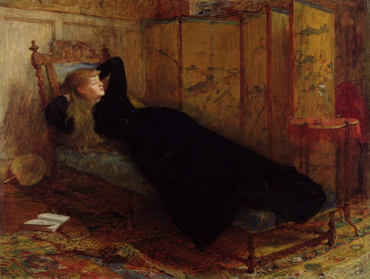 Dolce Far Niente, 1872 alkotó: William Quiller Orchardson