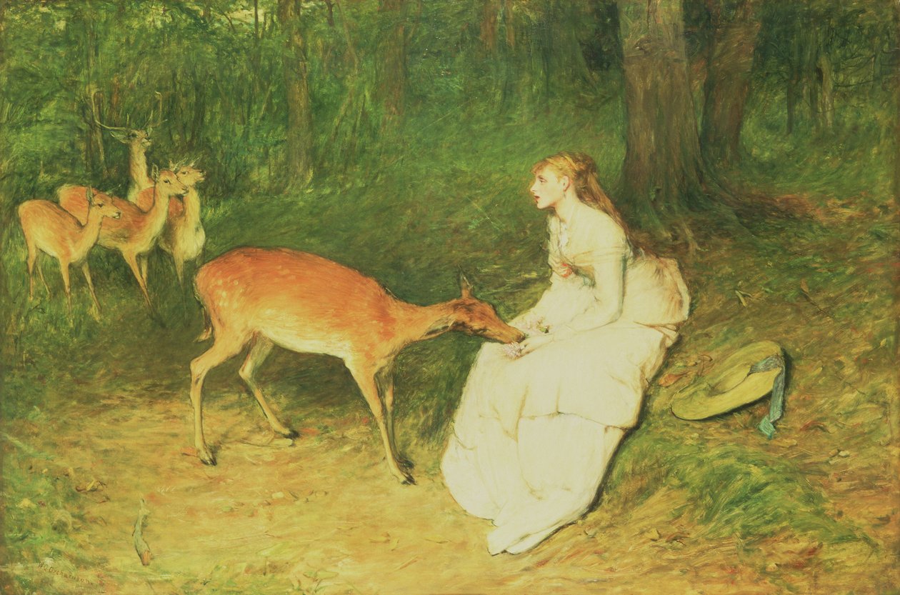 Az erdei házi kedvenc, 1871 alkotó: William Quiller Orchardson